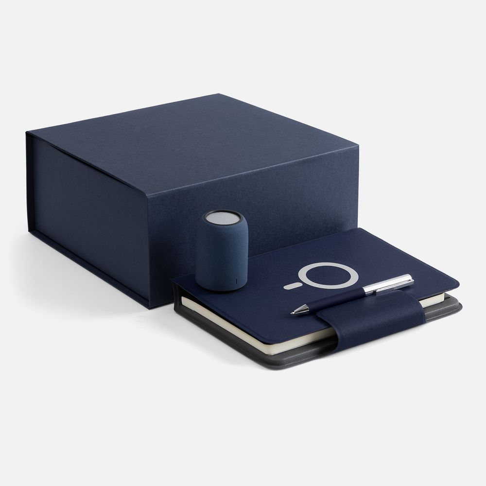 Набор Oiro, синий с логотипом