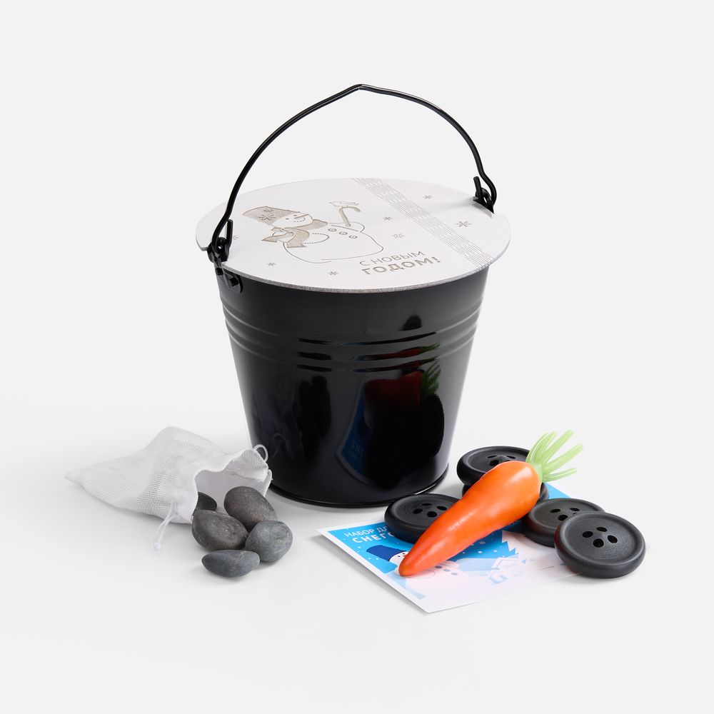 Набор для лепки снеговика «Все по-взрослому», без шарфа с логотипом