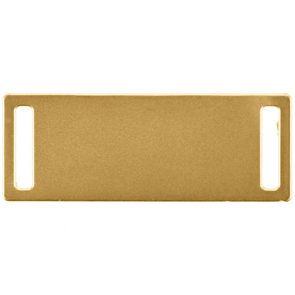 Шильдик металлический Kova, золотистый с логотипом