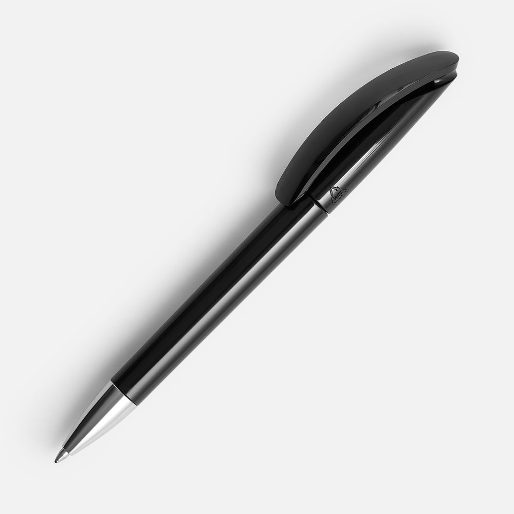 Ручка шариковая Prodir DS3.1 TPC, черная с логотипом