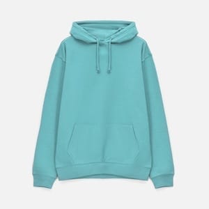 Худи унисекс Condor, голубое (морская волна) с логотипом