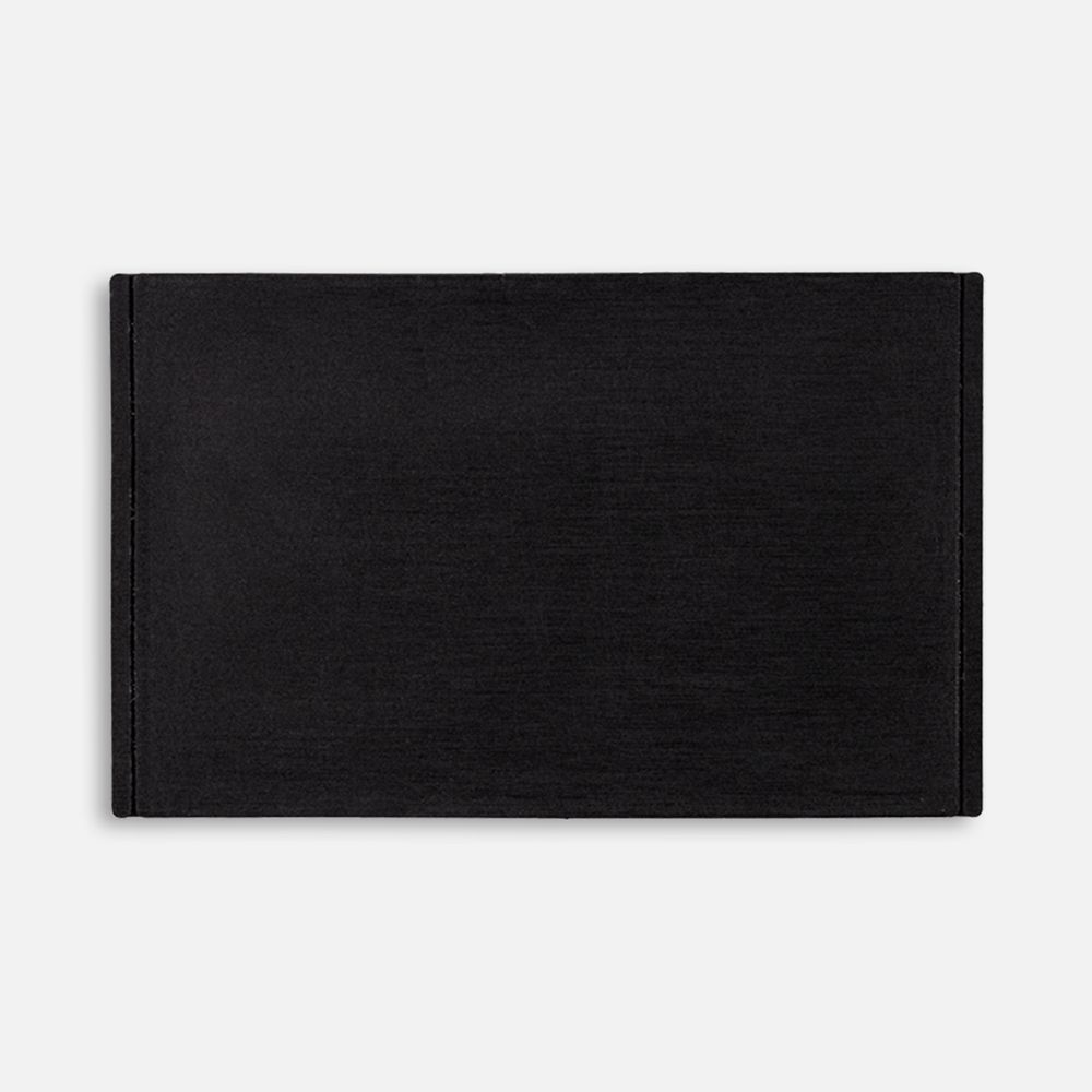 Лейбл из ПВХ Dzeta, ХL, черный с логотипом