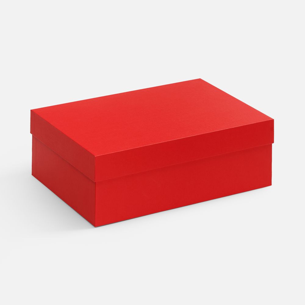 Коробка Capsie, красная с логотипом
