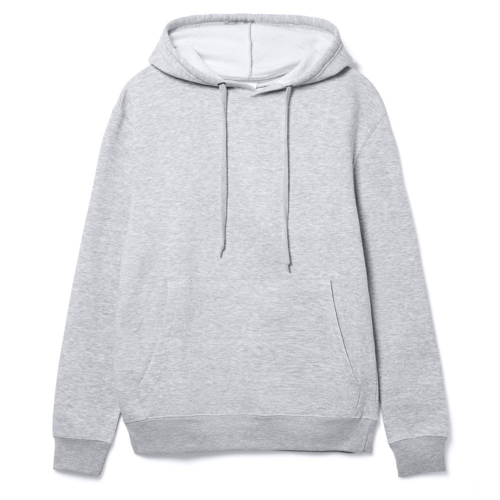 Худи унисекс Phoenix, серый меланж с логотипом