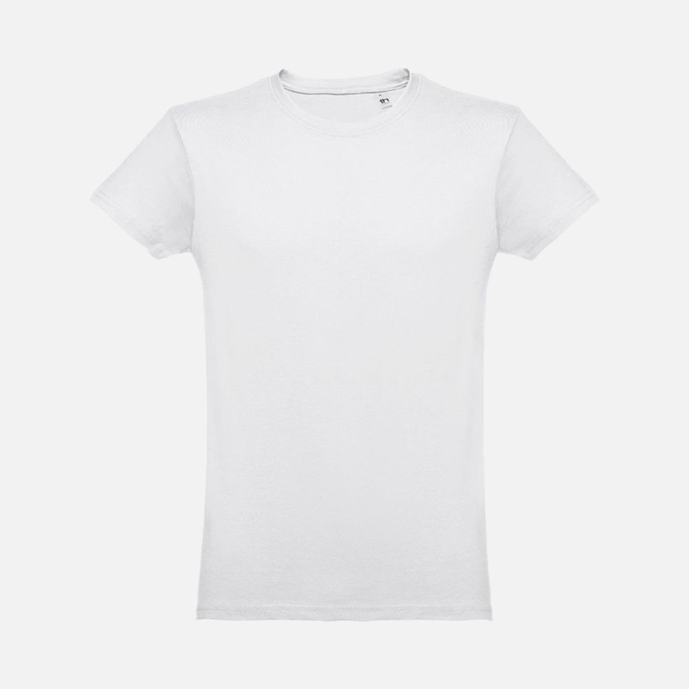 Футболка мужская Luanda, белая с логотипом