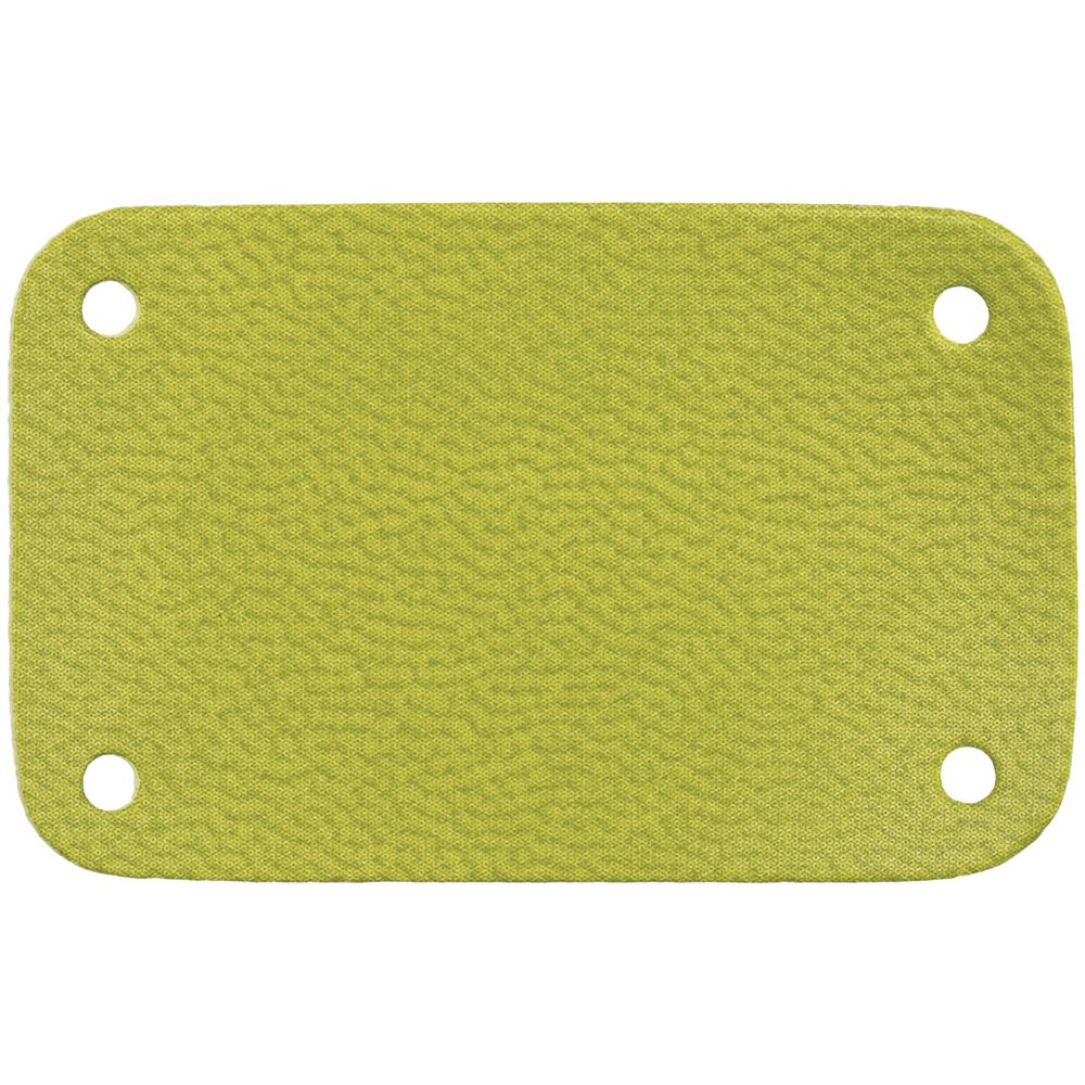 Лейбл Eta Latte, S, светло-зеленый с логотипом