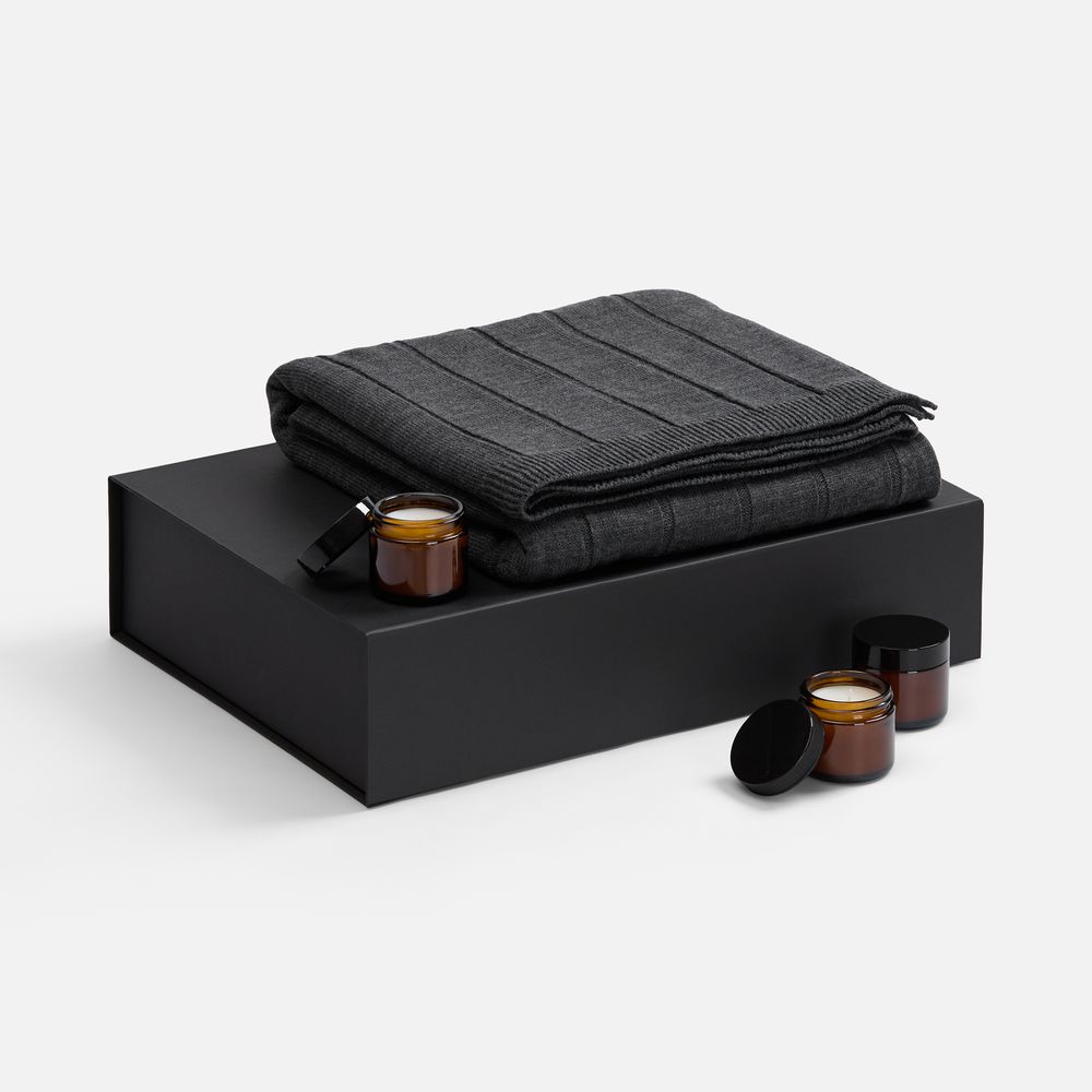 Набор Aromagia,темно-серый с логотипом