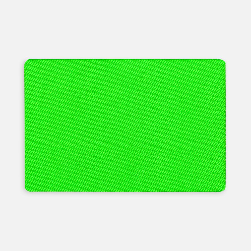 Наклейка тканевая Lunga, L, зеленый неон с логотипом