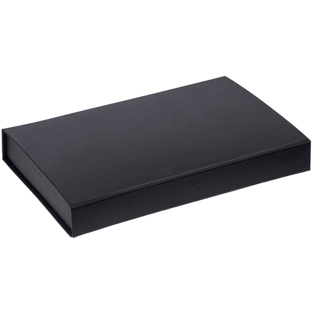 Коробка Silk, черная с логотипом