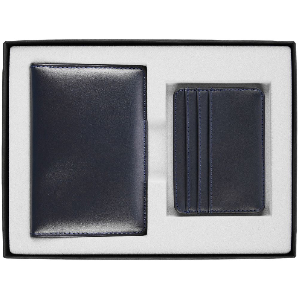 Набор Signature, синий с логотипом