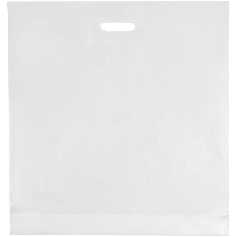 Пакет полиэтиленовый Draft, большой, белый с логотипом