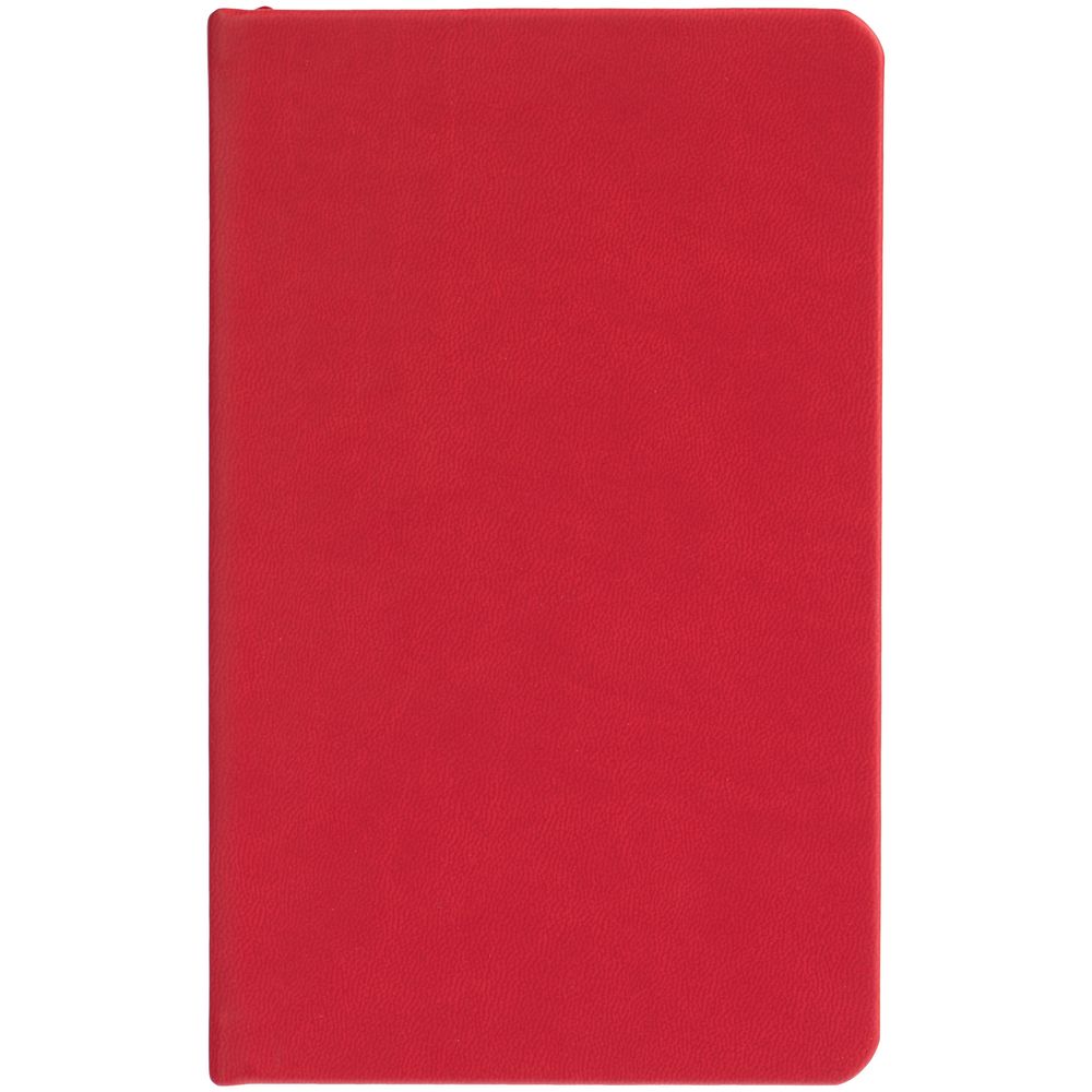 Блокнот Cluster Mini в клетку, красный с логотипом