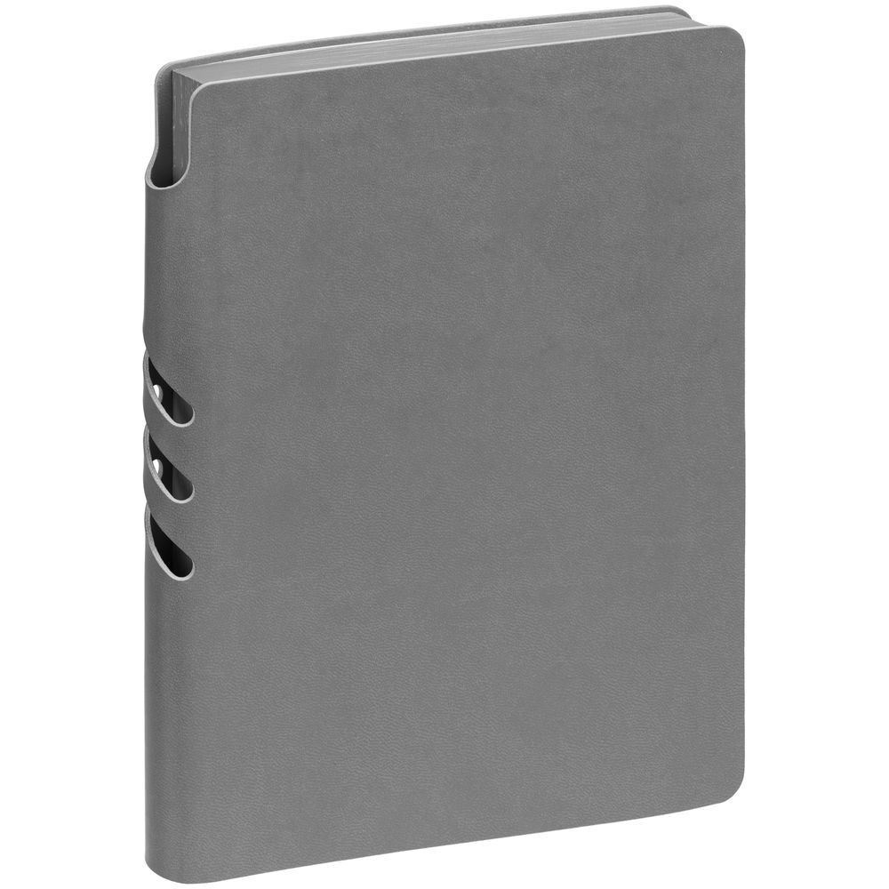 Ежедневник Flexpen Color, датированный, серый с логотипом