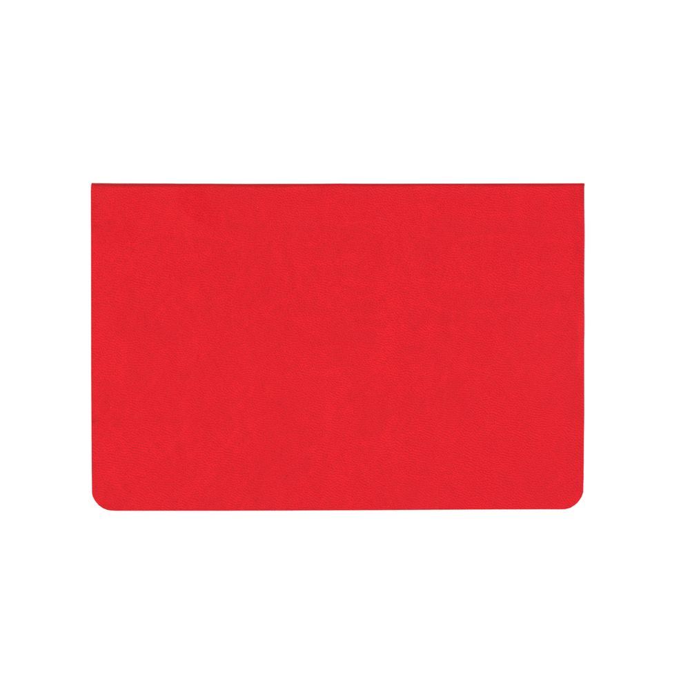 Еженедельник Weekly, недатированный, красный с логотипом