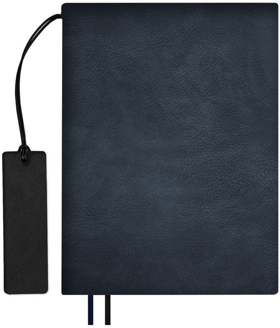 Ежедневник Avila, недатированный, синий с логотипом