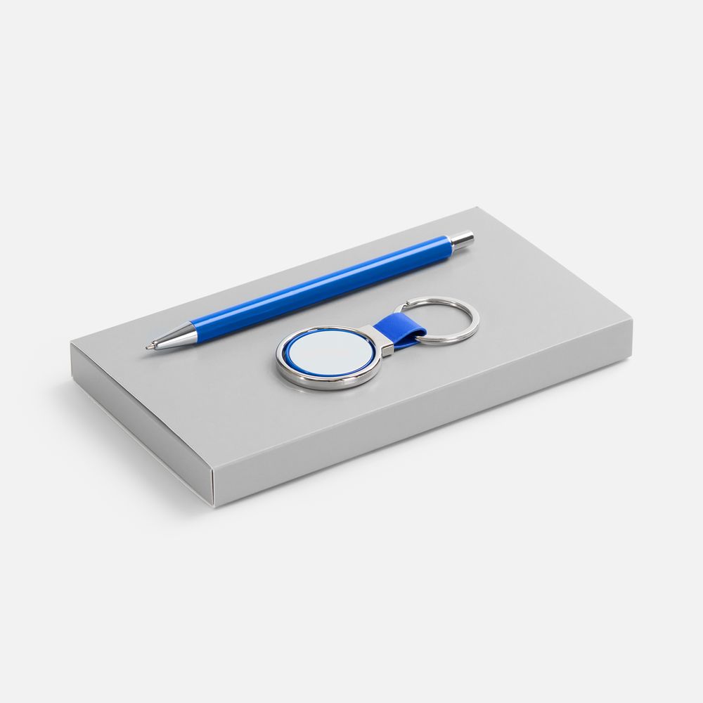 Набор Slim Stalker, синий с логотипом