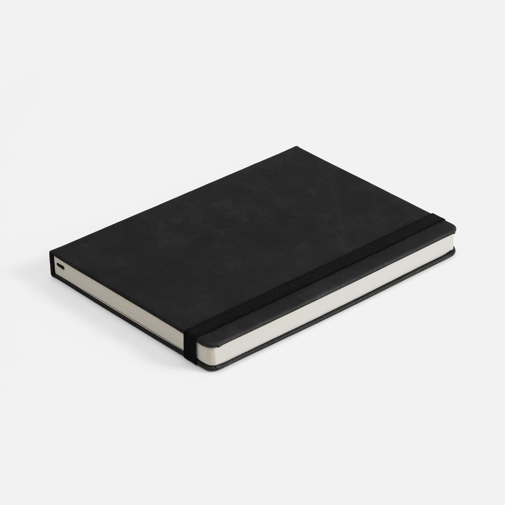 Ежедневники с логотипом с печатью логотипа. Ежедневник Urban Hard, недатированный по цене 902 ₽ руб. (артикул 72079.30) Ежедневник Urban Hard, недатированный, черный