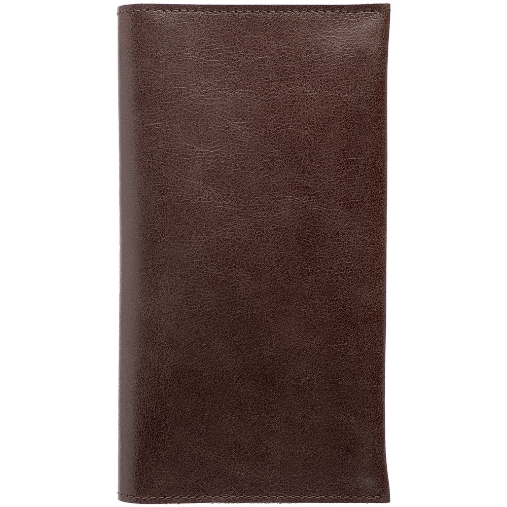 Дорожный органайзер Apache, темно-коричневый с логотипом