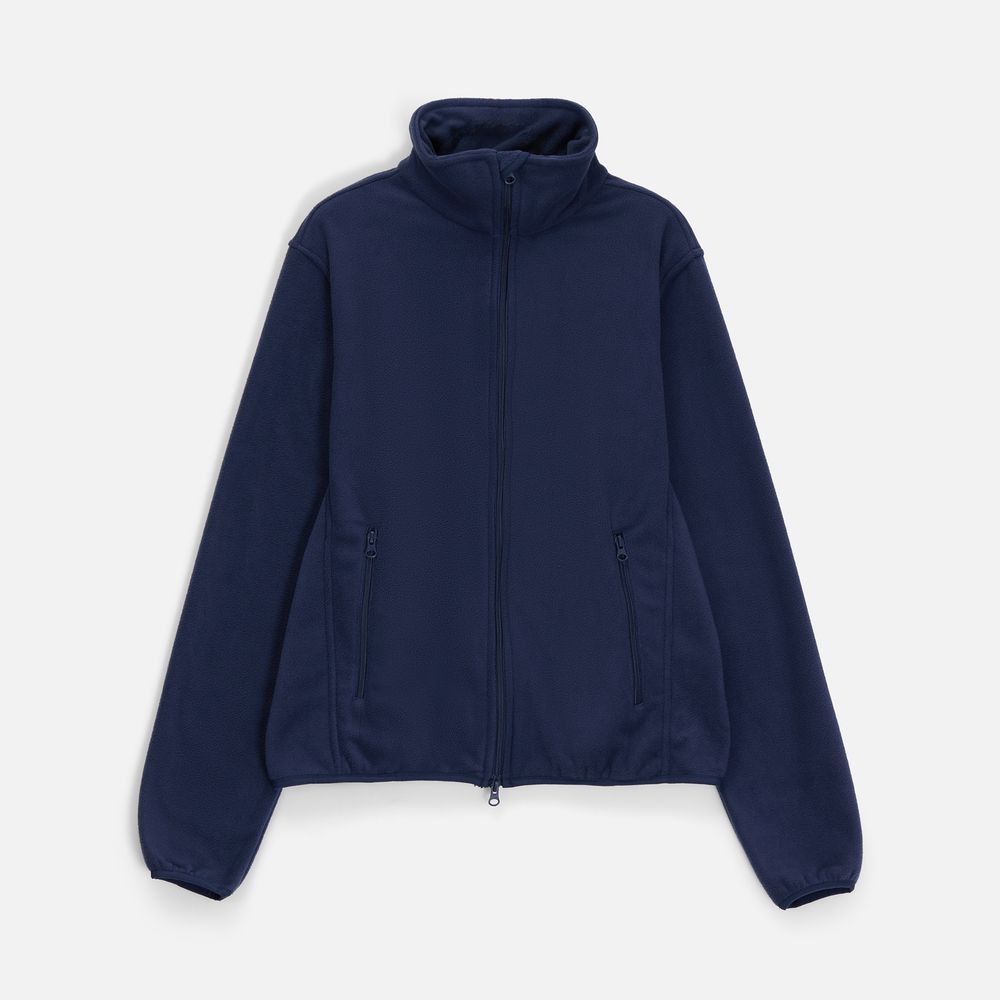 Куртка флисовая унисекс Ben Mac, темно-синяя, размер 3XL