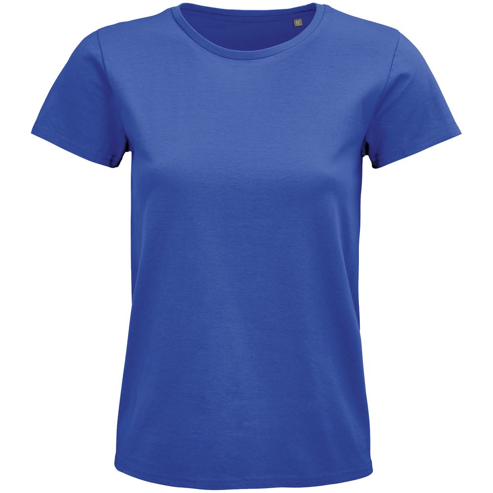 Футболка женская Pioneer Women, ярко-синяя с логотипом