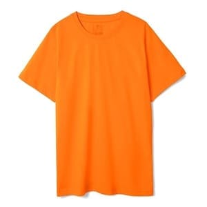 Футболка детская T-Bolka Kids, оранжевая с логотипом