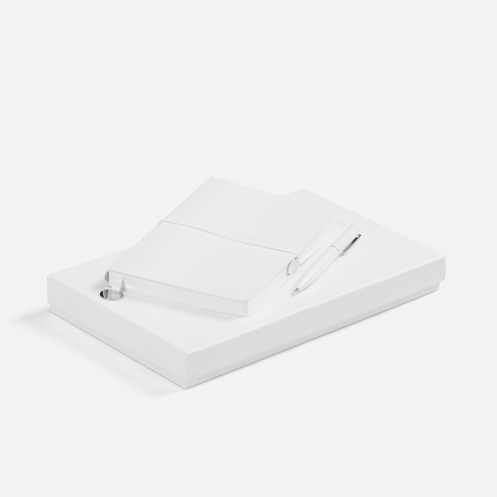 Набор Waltz, белый с логотипом