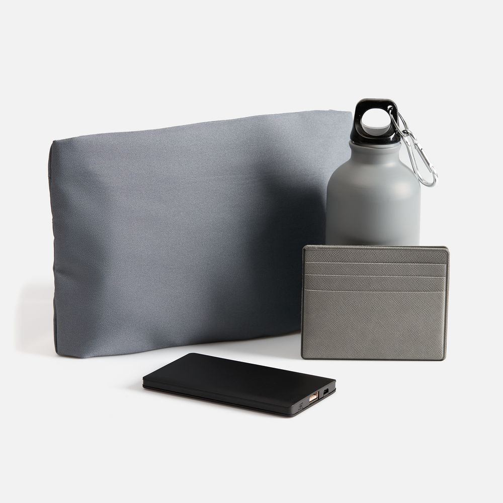 Набор Devon Walk, серый с логотипом