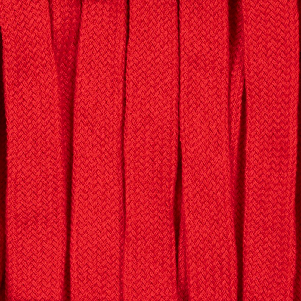 Плоский шнур Cord XL, красный, 160 см с логотипом