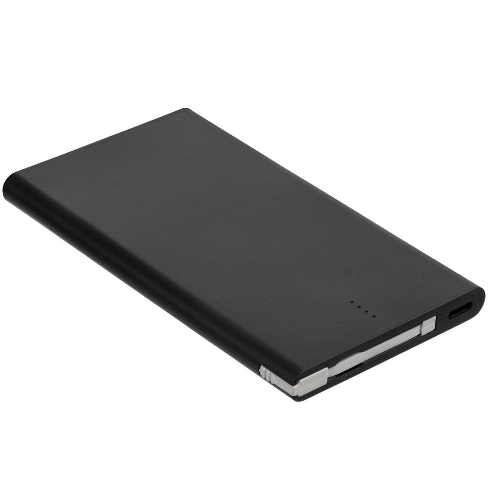 Внешний аккумулятор Easy Trick Comfort 4000 мАч, черный с логотипом