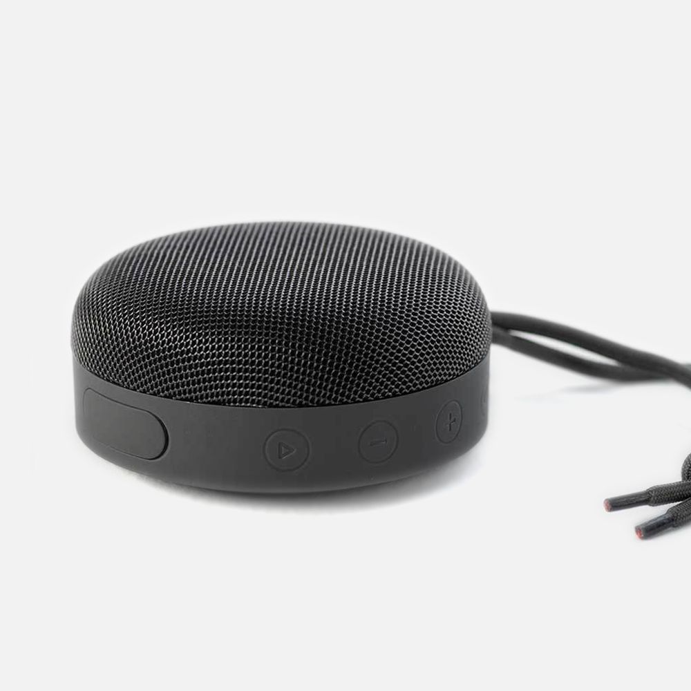 Водонепроницаемая колонка CityWave, черная (графит) с логотипом