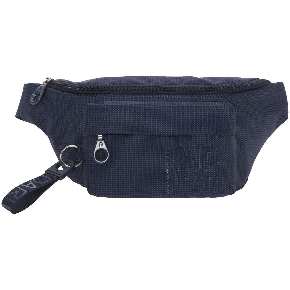 Сумка поясная MD20, синяя с логотипом