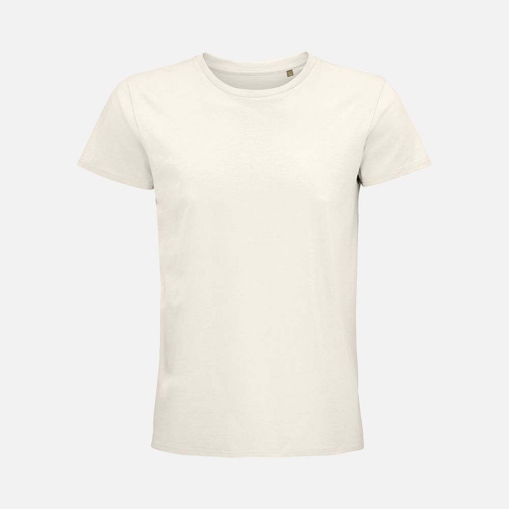 Футболка мужская Pioneer Men, молочно-белая с логотипом