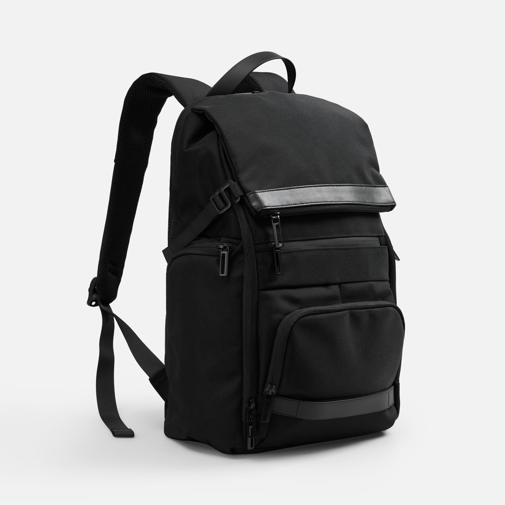 Рюкзак decaPolis, черный с логотипом