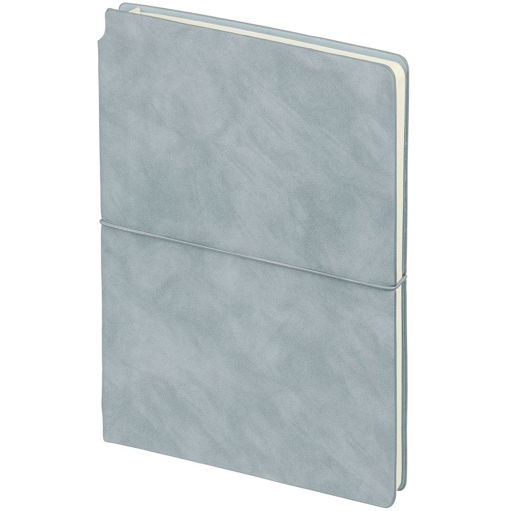 Ежедневник Kuka, недатированный, серый с логотипом