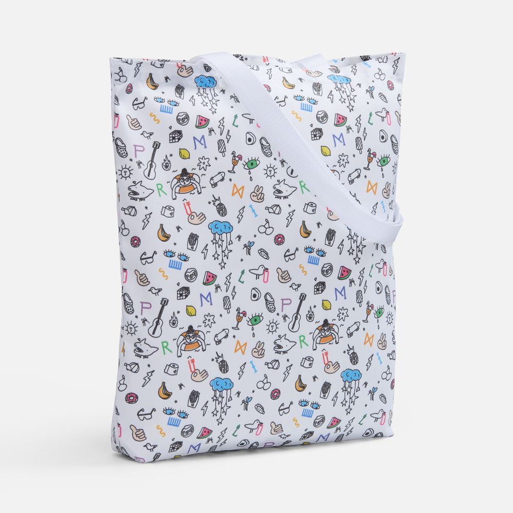 Сумка для покупок Bolsana с донной складкой с печатью на заказ с логотипом