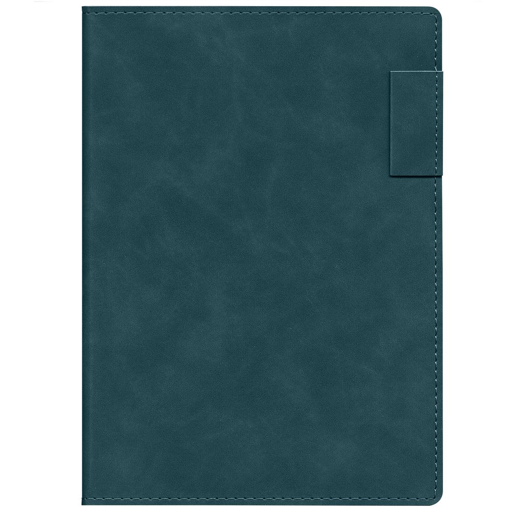 Ежедневник Lable Touch, недатированный, темно-зеленый с логотипом