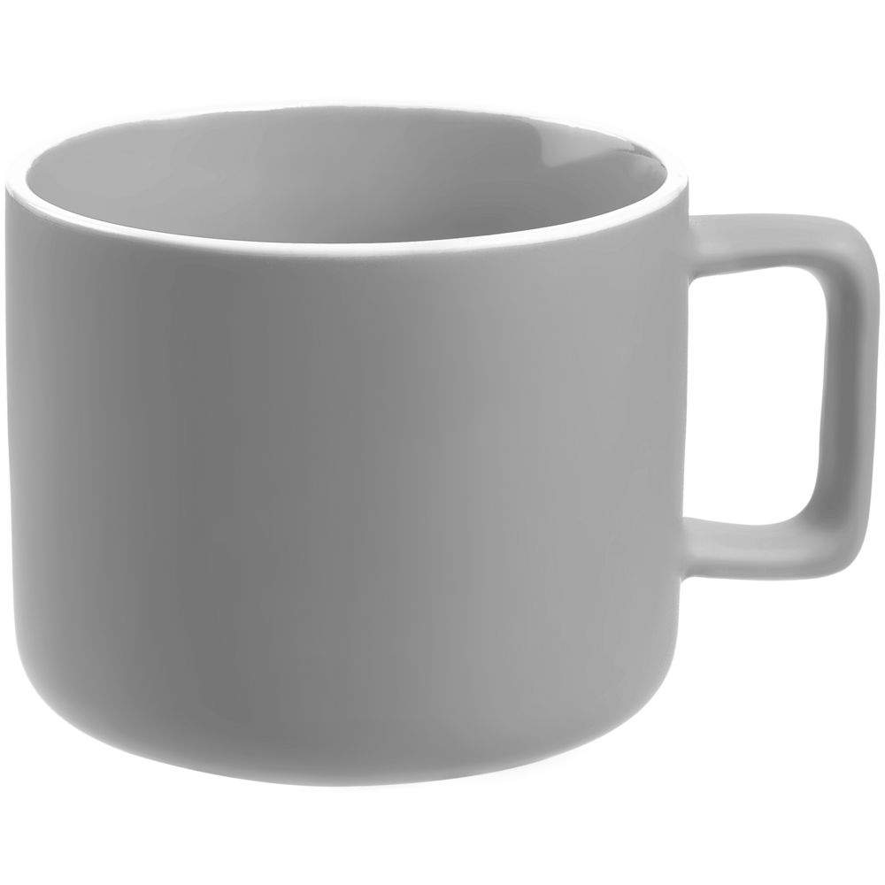 Чашка Fusion, серая с логотипом