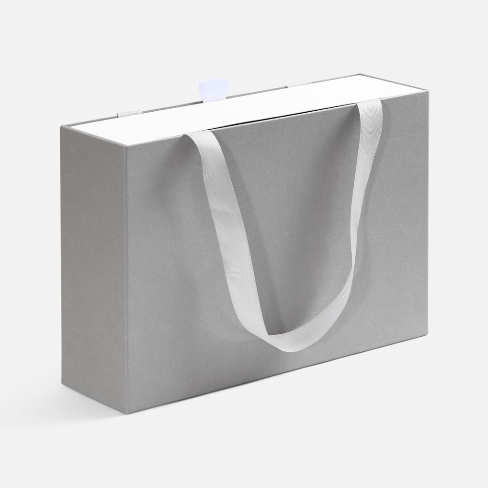 Коробка Regalis, серая с логотипом