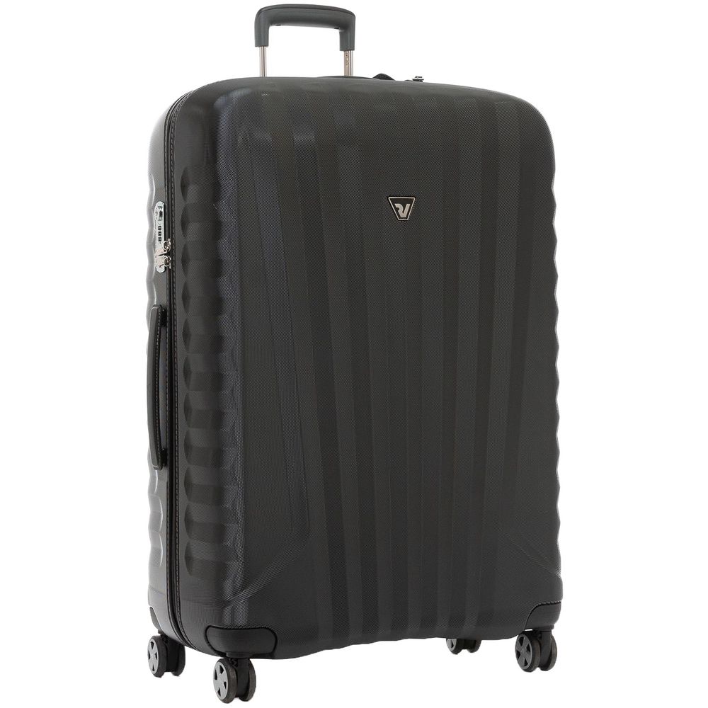 Чемодан E-Lite L, черный с логотипом