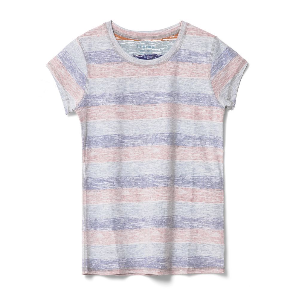 Футболка женская Rayet Lady двусторонняя, оранжевая с фиолетовым Футболка женская Rayet Lady двусторонняя, оранжевая с фиолетовым