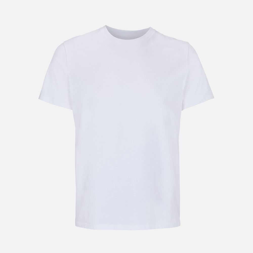 Футболка унисекс Lyam, белая (белоснежная) с логотипом