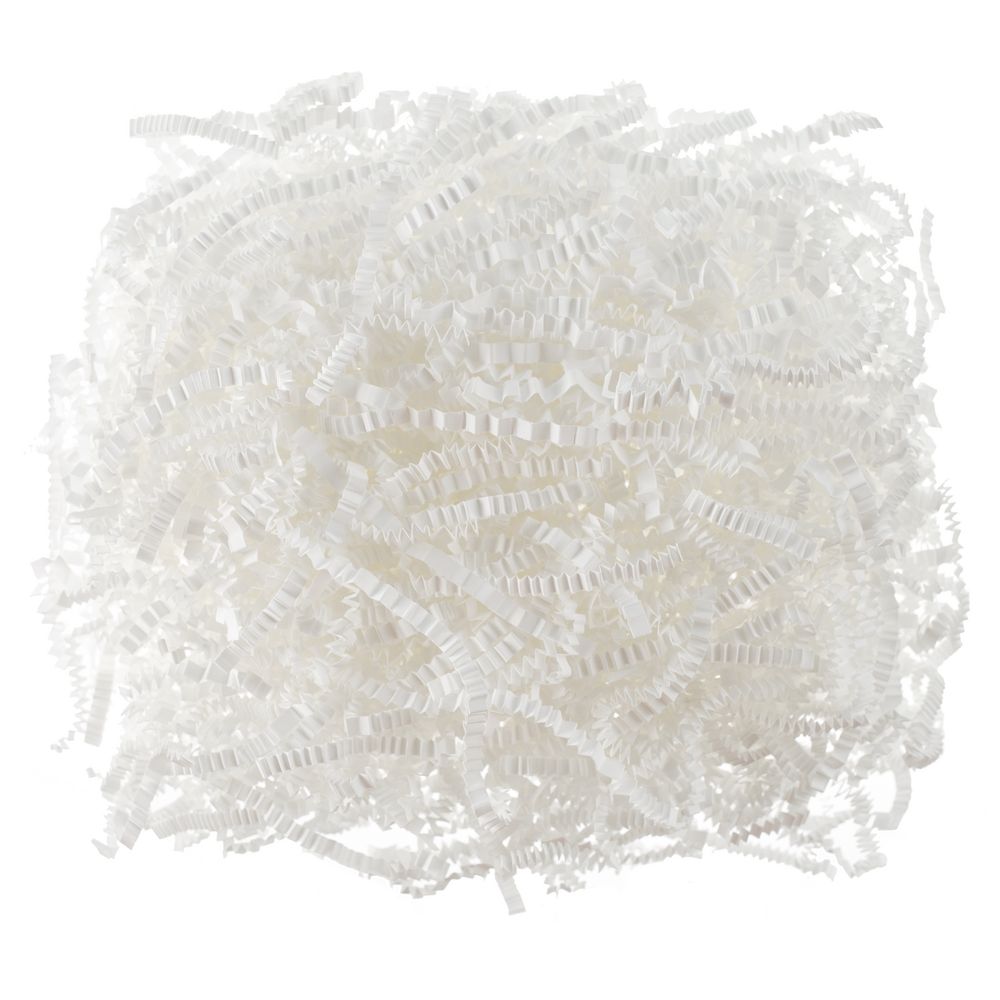 Бумажный наполнитель Chip Mini, белый с логотипом