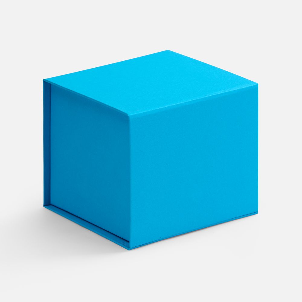 Коробка Alian, голубая с логотипом