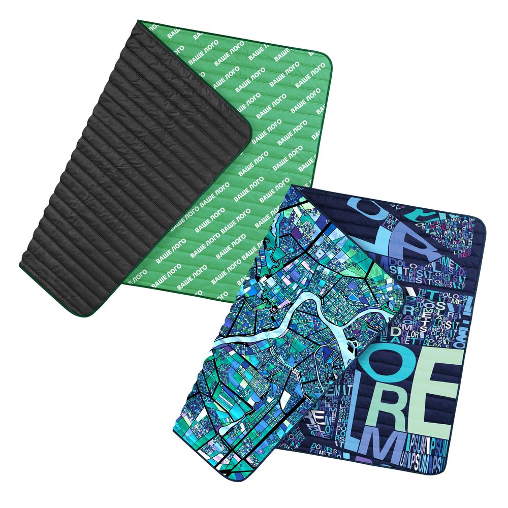 Плед Mosaic с печатью на заказ с логотипом