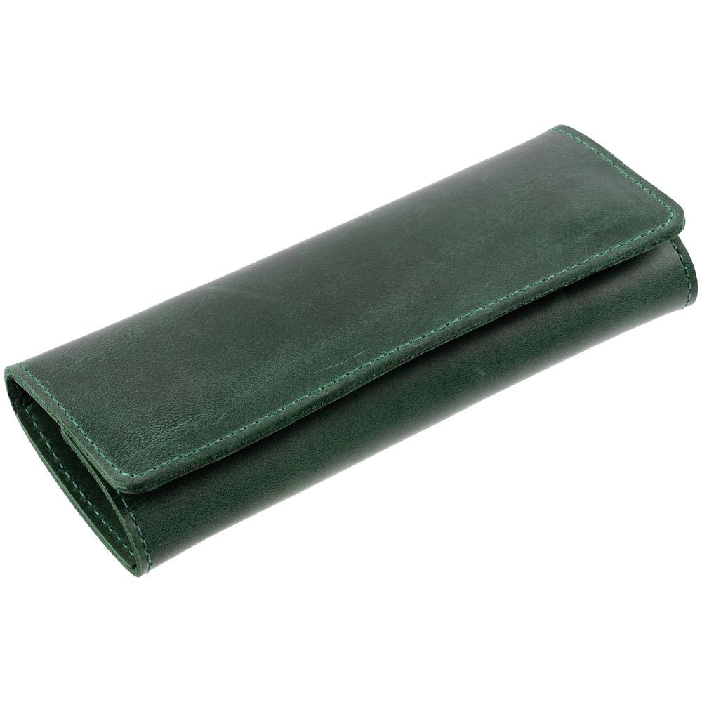 Ключница inStream, зеленая с логотипом