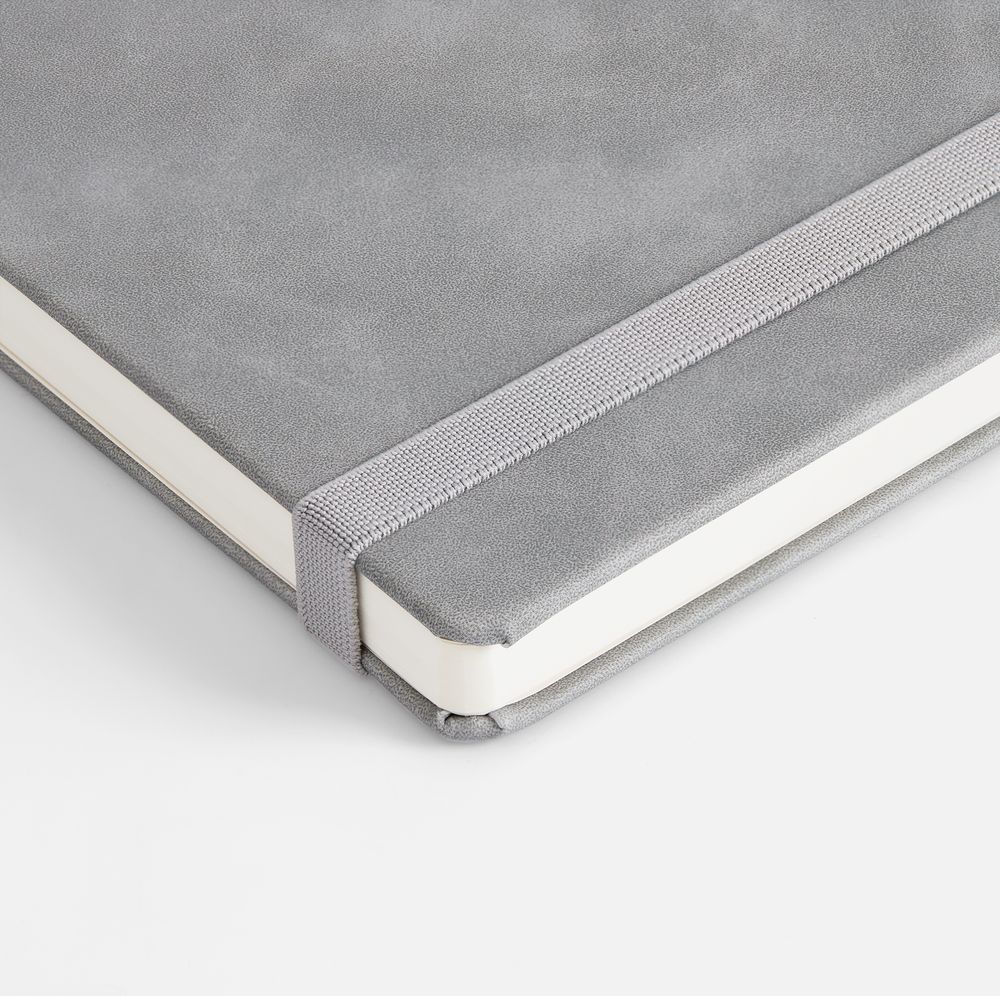 Ежедневники с логотипом с печатью логотипа. Ежедневник Urban Hard, недатированный по цене 902 ₽ руб. (артикул 72079.10) Ежедневник Urban Hard, недатированный, серый