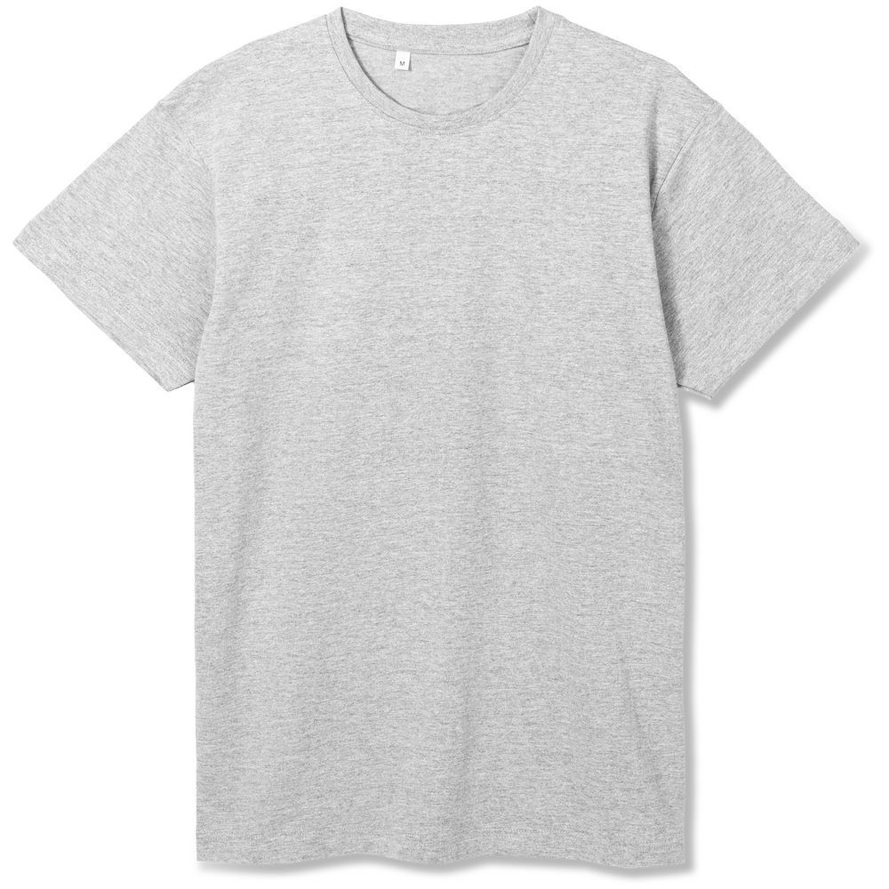 Футболка унисекс T-Bolka 180, светлый меланж Футболка унисекс T-Bolka 180, светлый меланж