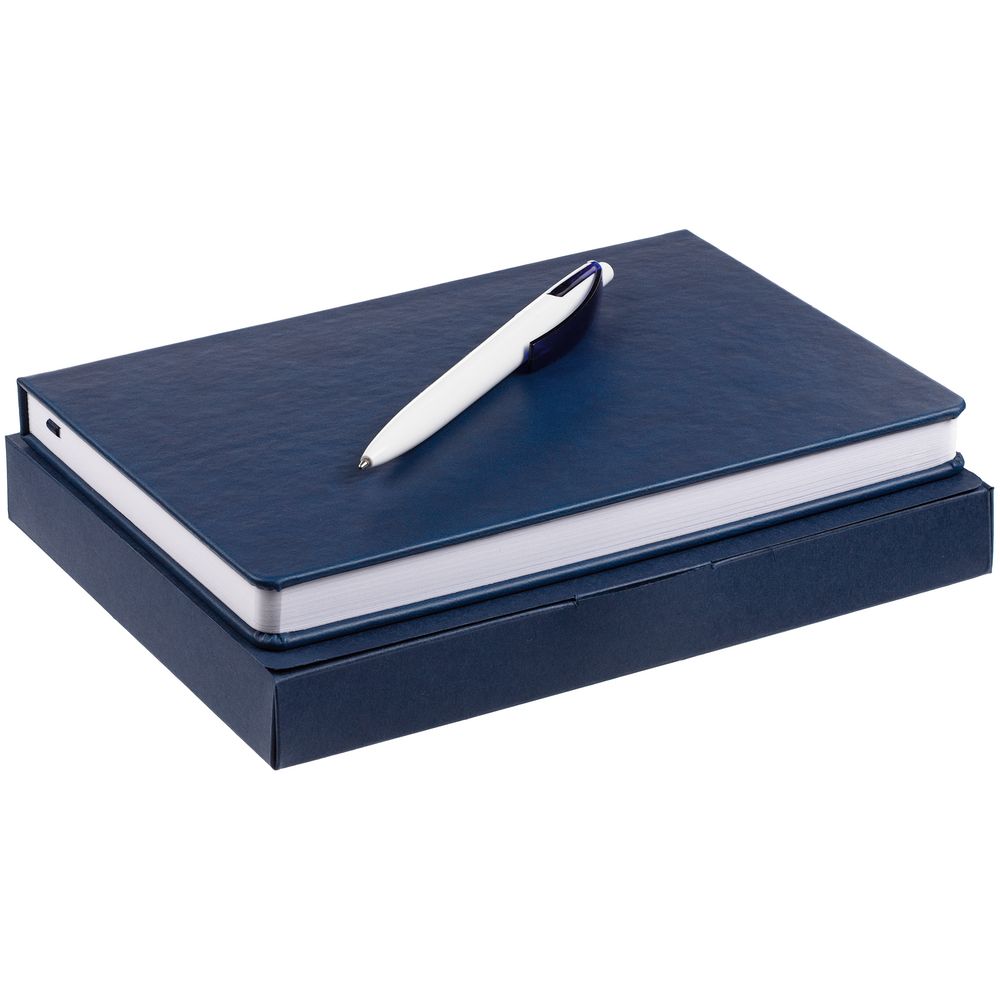 Набор New Latte, темно-синий с логотипом