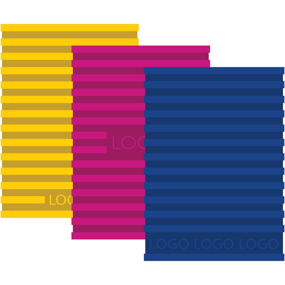 Плед на заказ Pleat Plus, L, акрил с логотипом