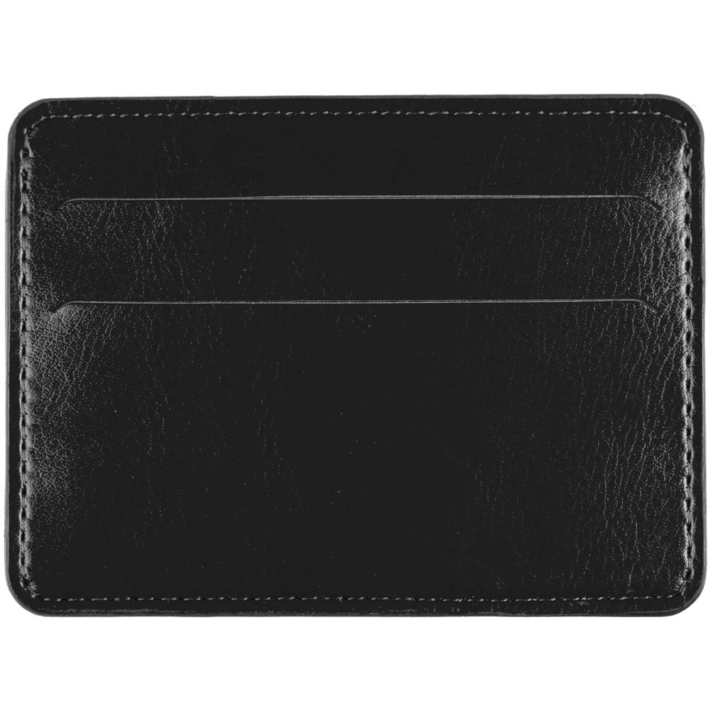 Чехол для карточек Nebraska, черный с логотипом